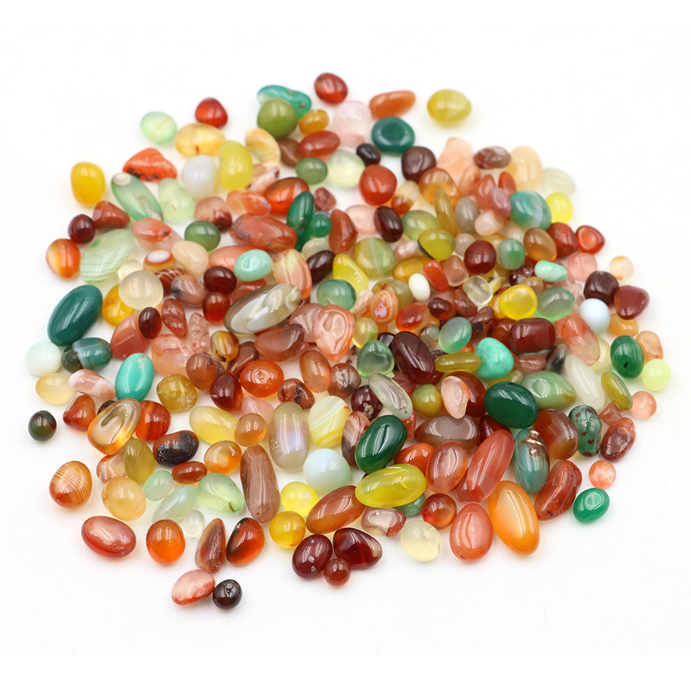 Aquarium Marine Stone - Natural Colorful Agate Gravel Minerals Reiki