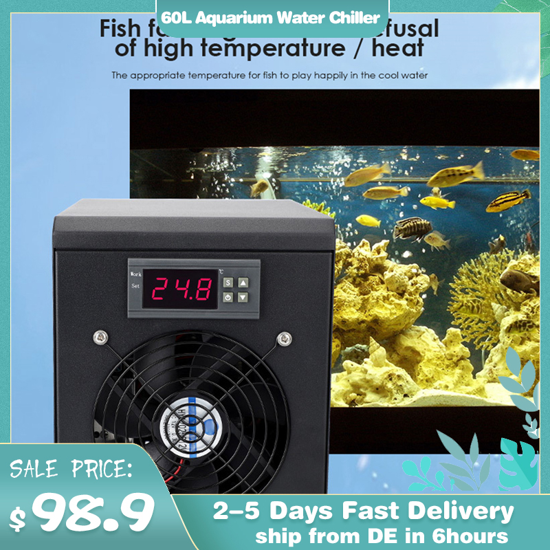 180W Aquarium Water Chiller 55 - Marine Aquarium Chiller avaliação e preço