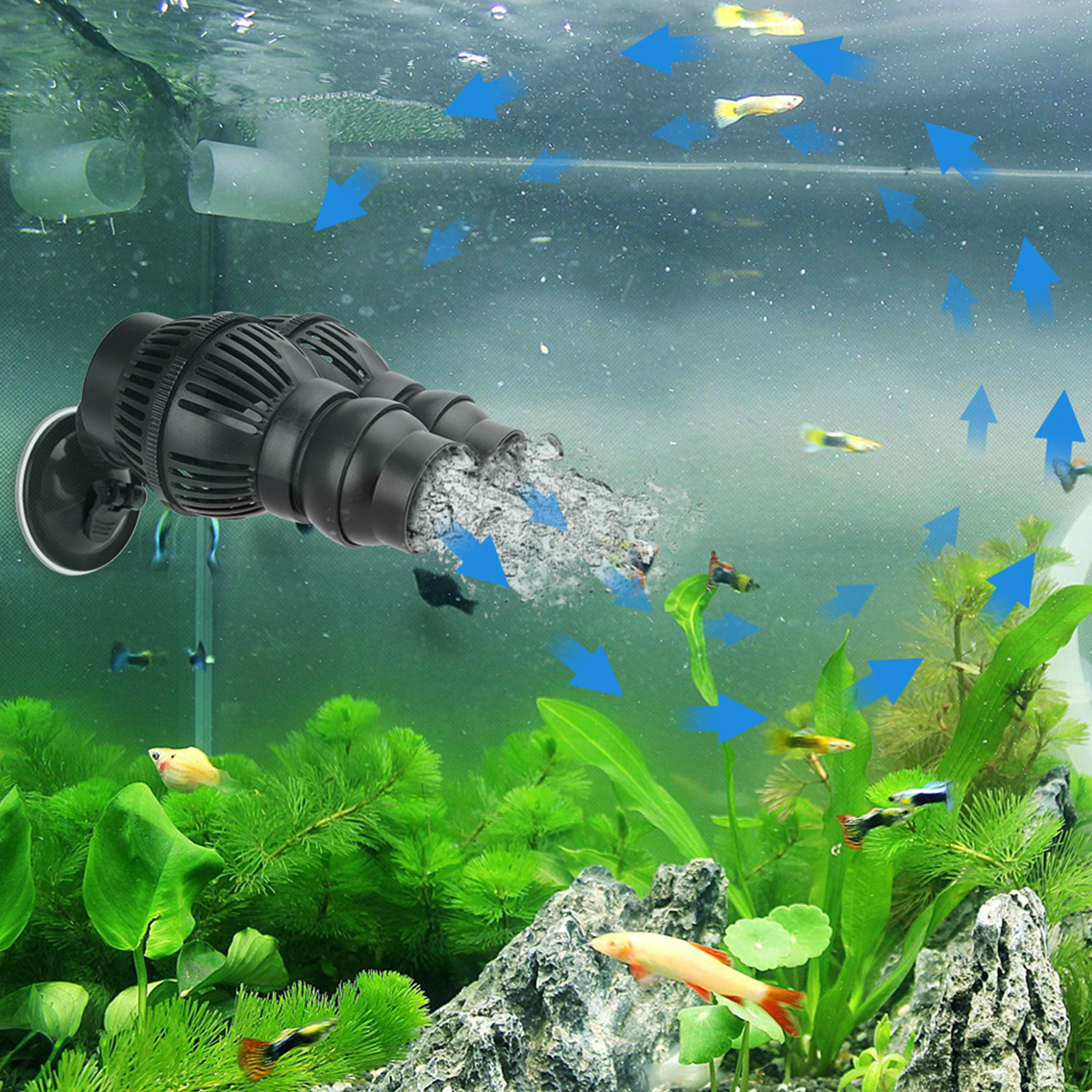6000L/H Aquarium Wave Maker Fi - Powerhead Wave Maker avaliação e preço