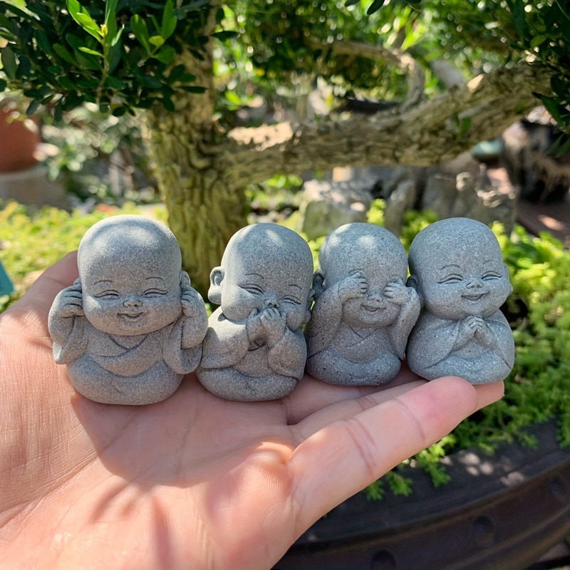 Buddha Stone Statue Little Bud - Aquarium Marine Stone avaliação e preço