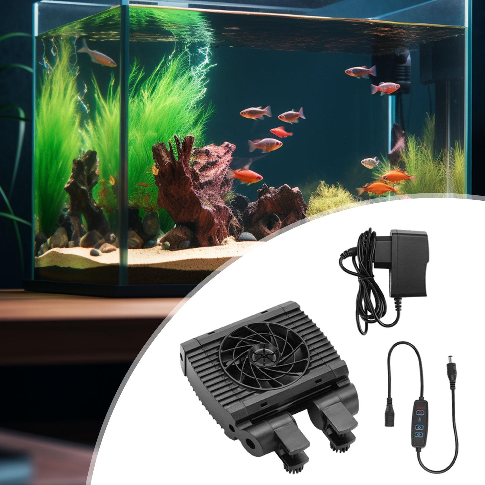Fish Tank Cooling Fan Aquarium - Marine Aquarium Chiller avaliação e preço