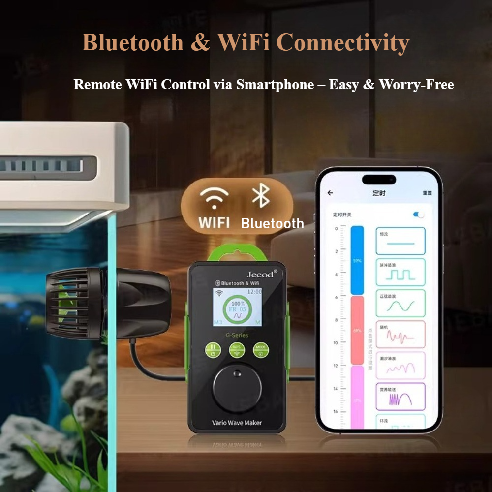 Jebao Jecod GMP Bluetooth APP  - Powerhead Wave Maker avaliação e preço