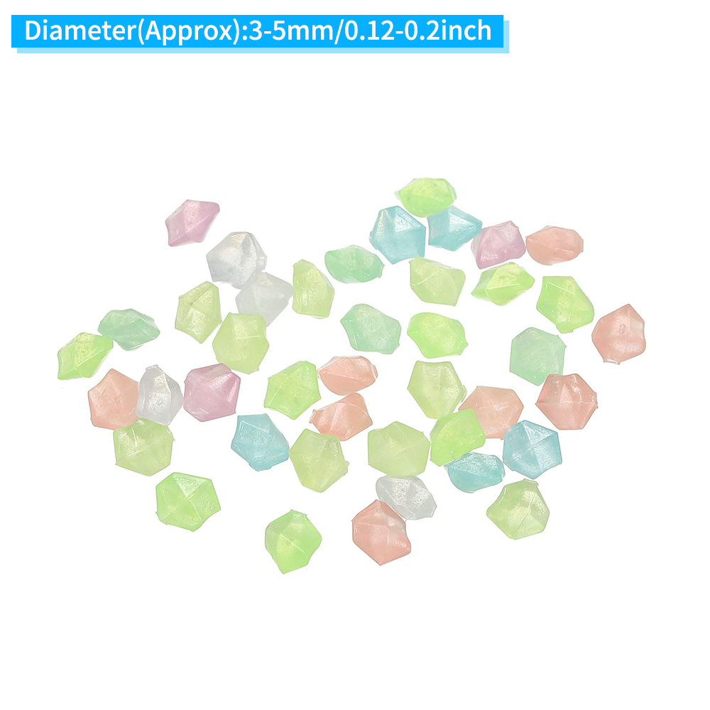 1000Pcs Luminous Sand Glow In  - Aquarium Marine Stone avaliação e preço