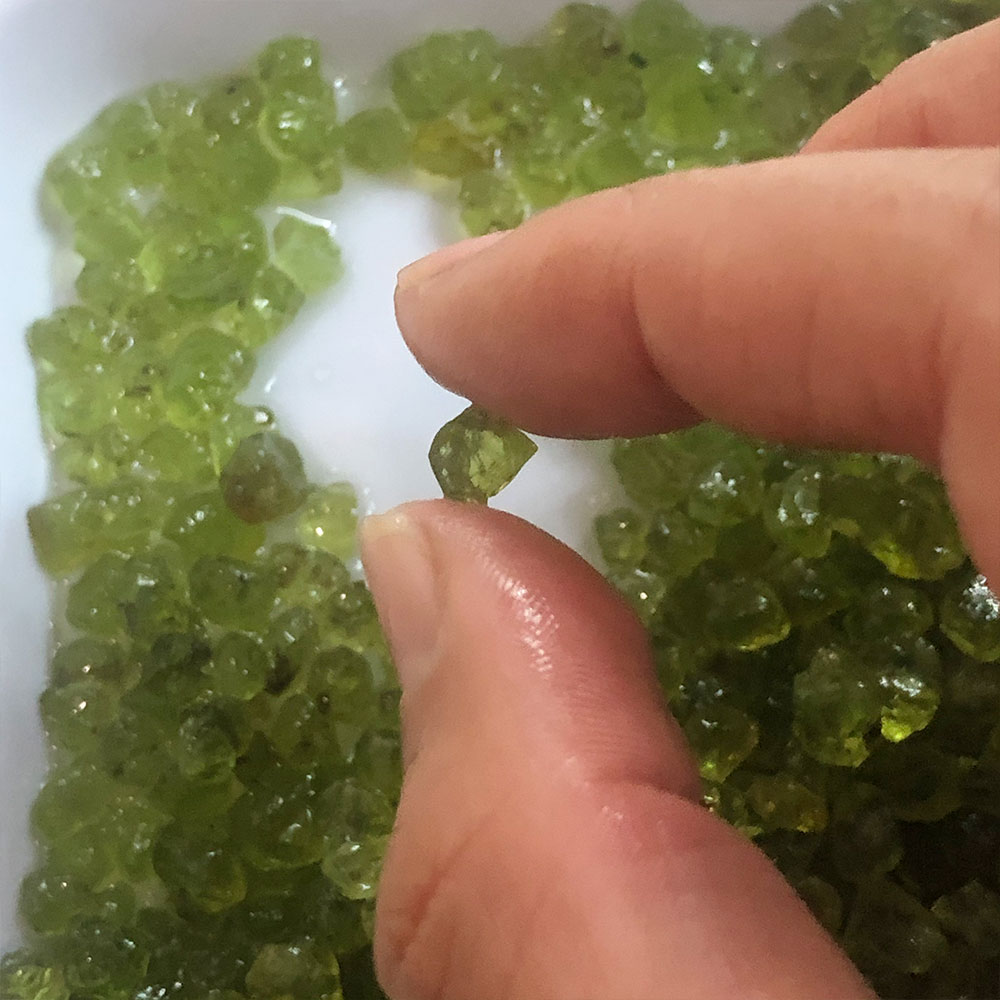 20g/Pack Natural Peridot Olivi - Aquarium Marine Stone avaliação e preço