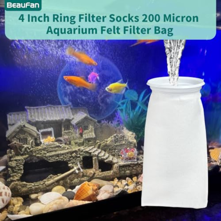 20 Pack 4 Inch Ring Felt Filte - Marine X Aquarium avaliação e preço