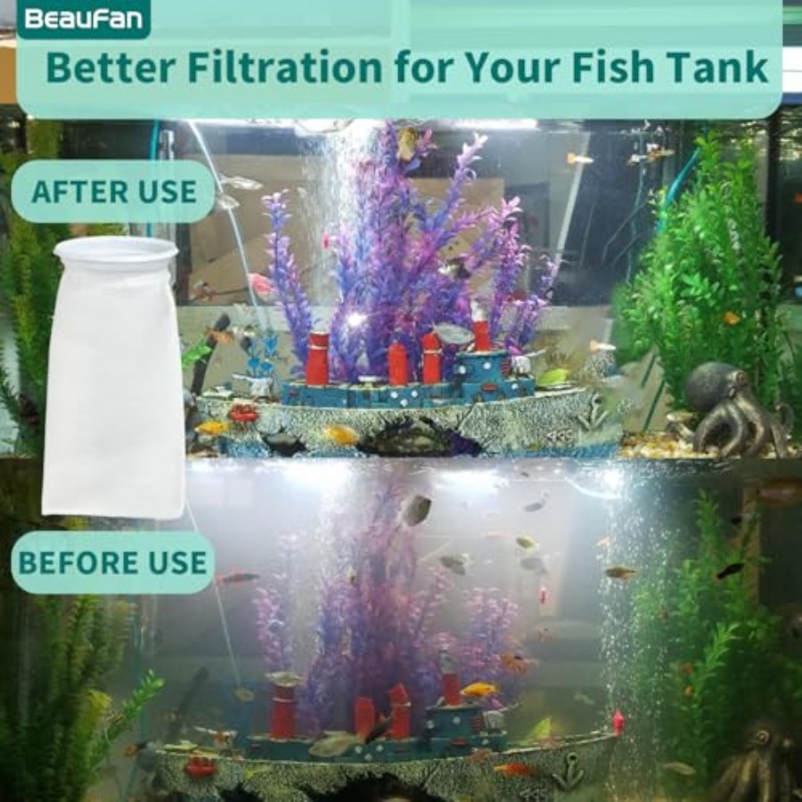 20 Pack 4 Inch Ring Felt Filte - Marine X Aquarium avaliação e preço