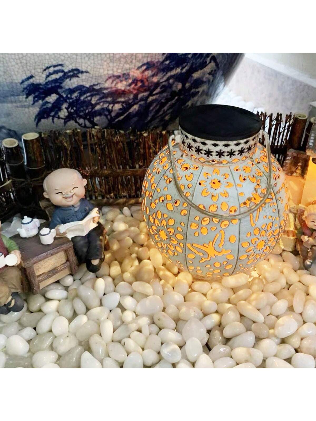 River Rocks Decorative Ornamen - Aquarium Marine Stone avaliação e preço