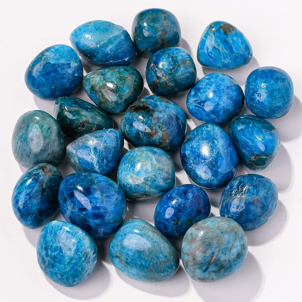 Natural Blue Apatite Quartz Cr - Aquarium Marine Stone avaliação e preço