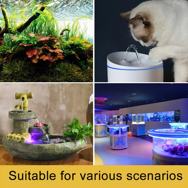 Ultra Quiet USB Aquarium Fish  - Marine Aquarium Water avaliação e preço