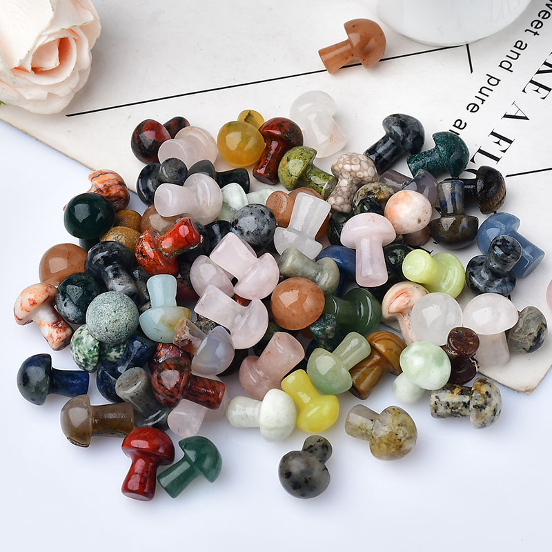 10Pcs Natural Crystal Mini Mus - Aquarium Marine Stone avaliação e preço