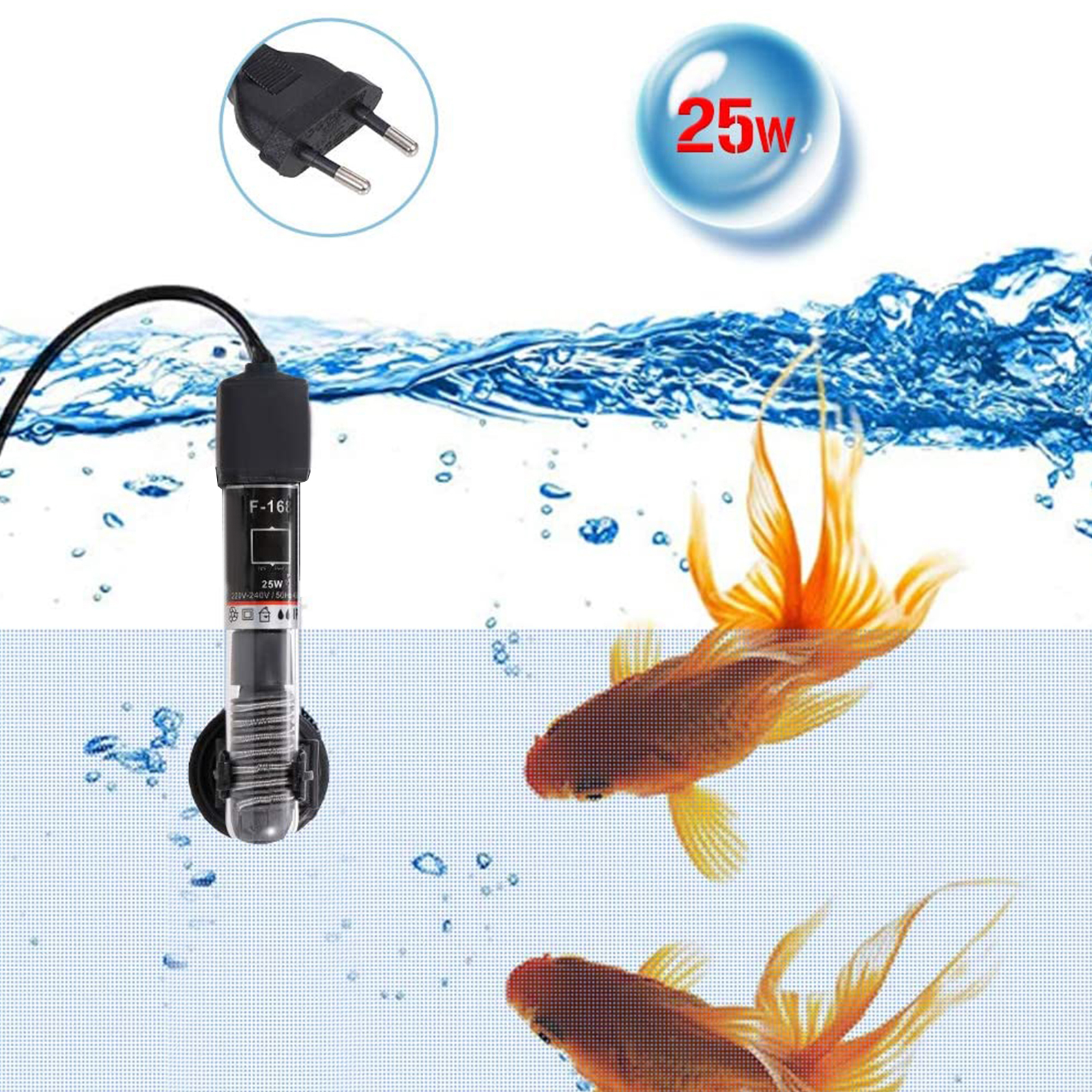 Mini Aquarium Heater Submersib - Marine Aquarium Water avaliação e preço