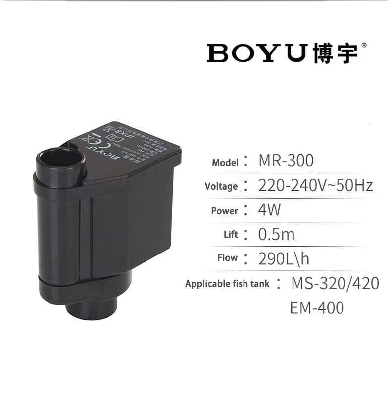 BOYU 1 Piece FP-150 MR-300 MR- - Marine Aquarium Water avaliação e preço