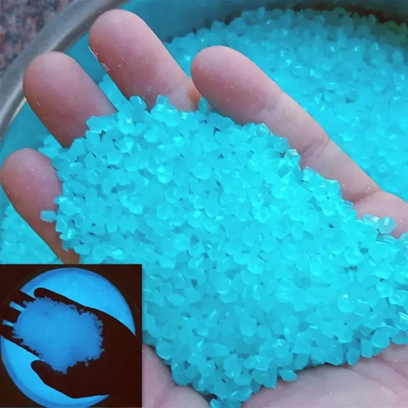 1000pcs 3-5mm Luminous Sand Gl - Aquarium Marine Stone avaliação e preço