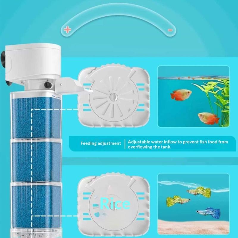 6 In1 Aquarium Filter Pump Fis - Marine Aquarium Water avaliação e preço