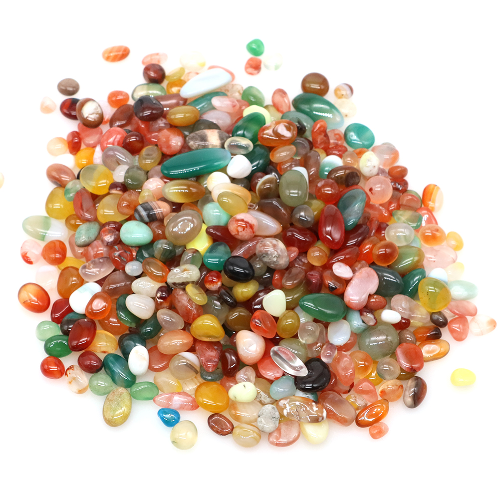 Natural Stone Tumbled Agate Gr - Aquarium Marine Stone avaliação e preço