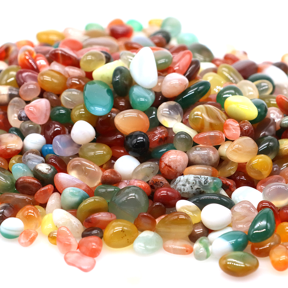 Natural Stone Tumbled Agate Gr - Aquarium Marine Stone avaliação e preço