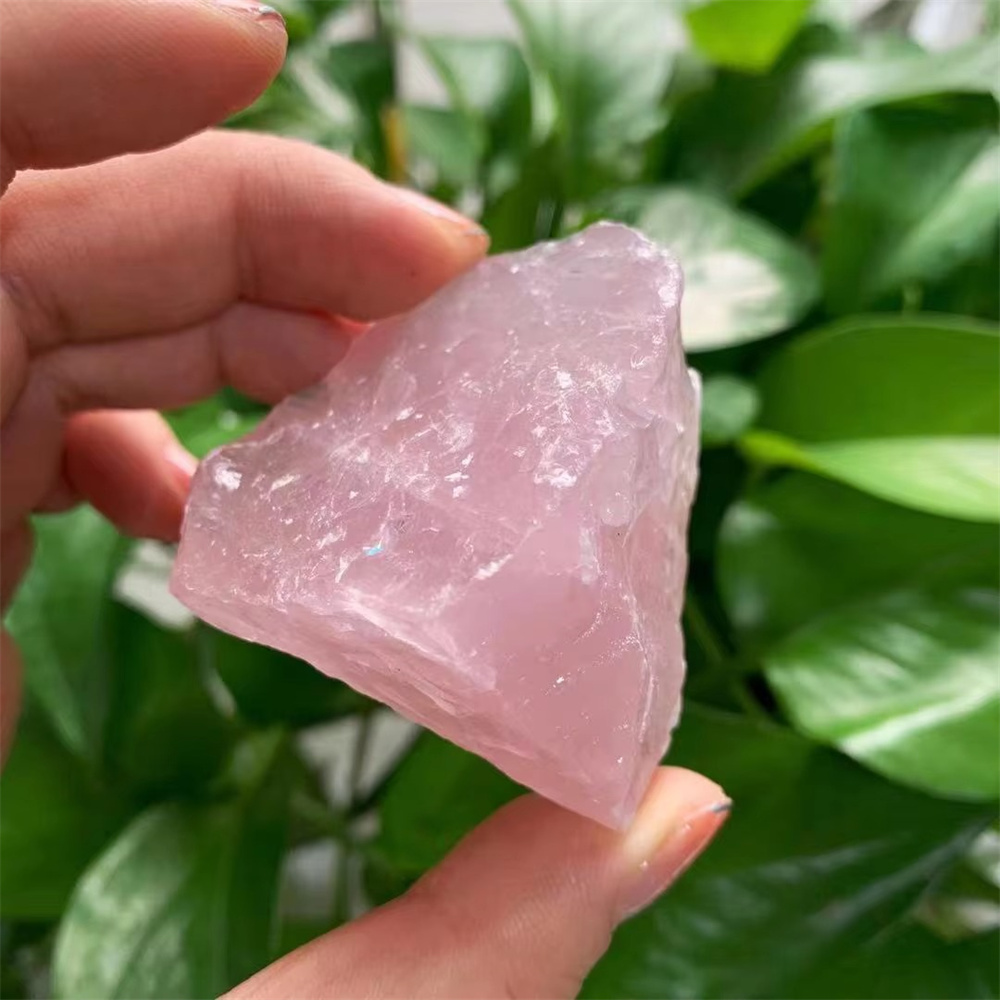 Pure Natural Pink Rose Quartz  - Aquarium Marine Stone avaliação e preço