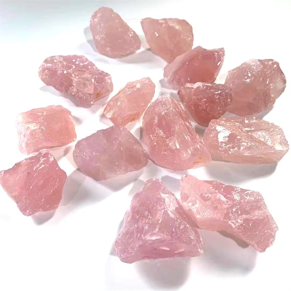 Pure Natural Pink Rose Quartz  - Aquarium Marine Stone avaliação e preço
