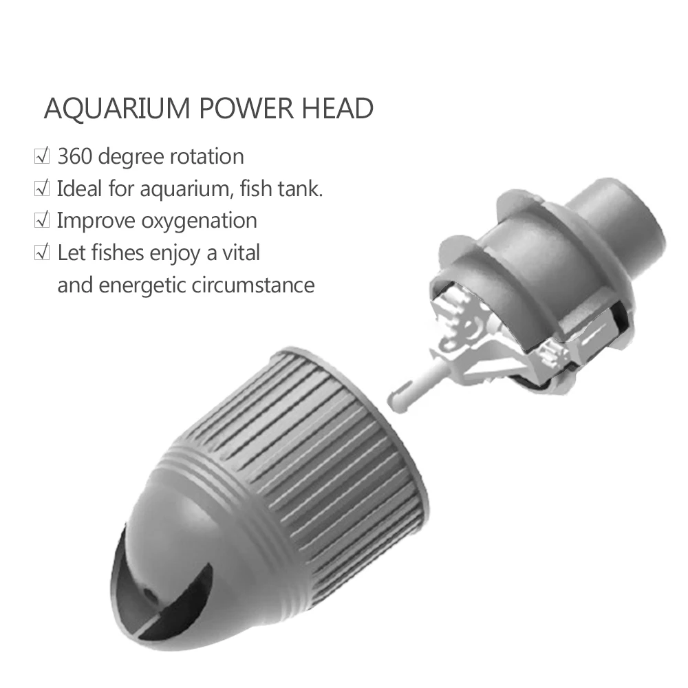 360° Rotating Aquarium Power H - Powerhead Wave Maker avaliação e preço