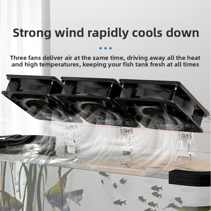 USB Smart Silent Cooling Fan A - Marine Aquarium Chiller avaliação e preço