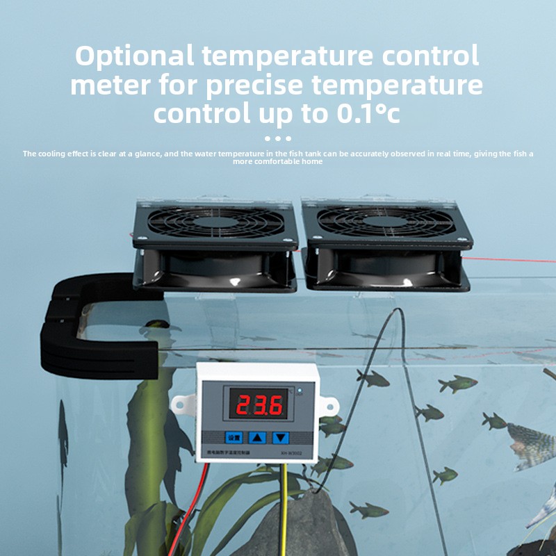 USB Smart Silent Cooling Fan A - Marine Aquarium Chiller avaliação e preço