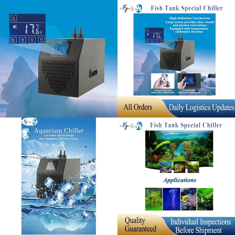 160L-500L Marine Tank Chiller  - Marine Aquarium Chiller avaliação e preço