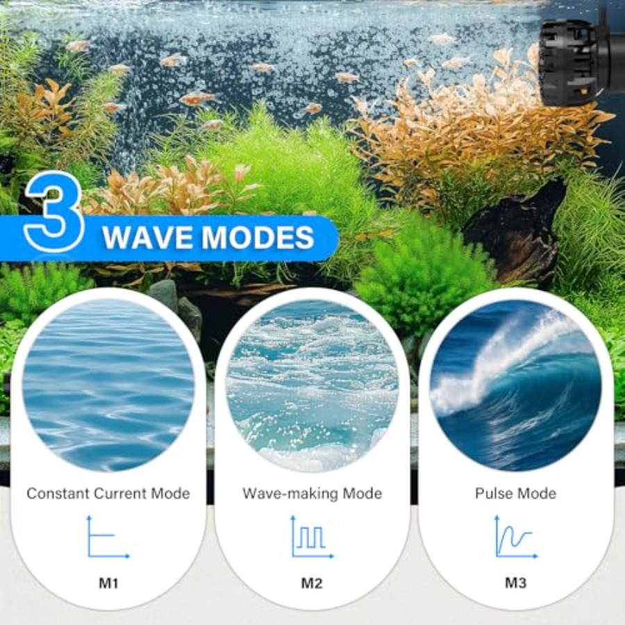 Aquarium Wave Maker for 5-10 G - Powerhead Wave Maker avaliação e preço