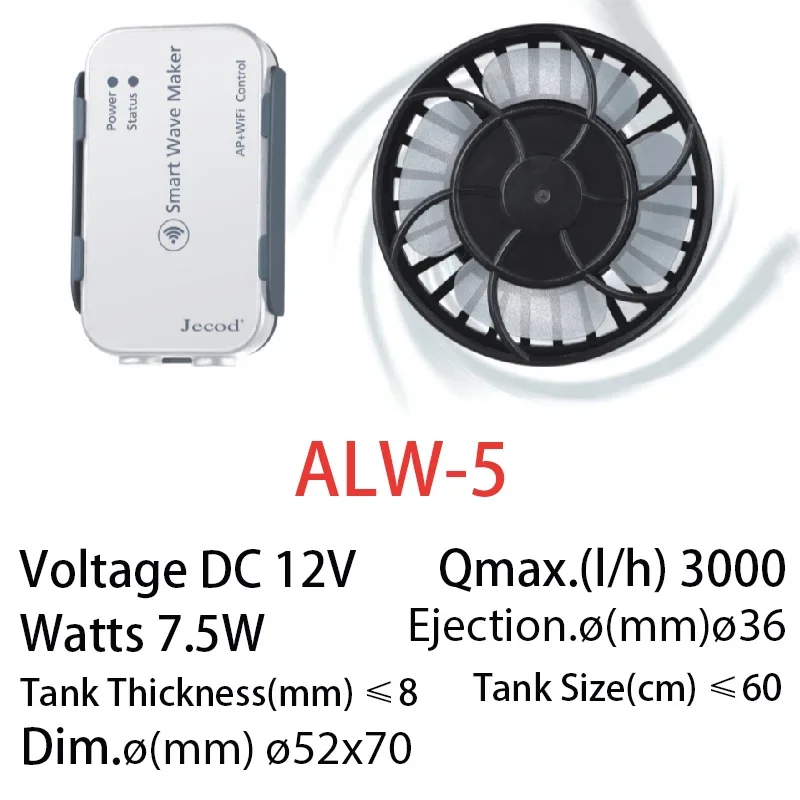 Jebao Jecod Upgraded ALW Serie - Powerhead Wave Maker avaliação e preço
