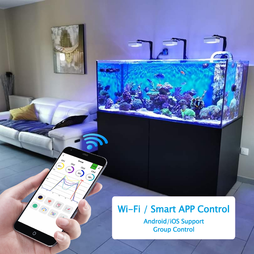 PopBloom-RL90 WiFi LED Aquariu - Marine X Aquarium avaliação e preço